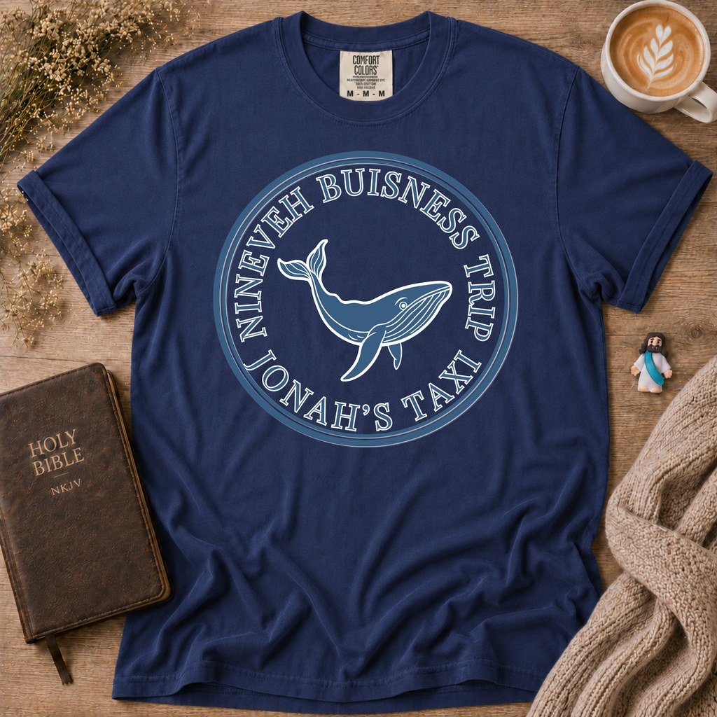 Jonah's Taxi T-Shirt | Christian Faith Graphic Tee