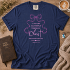 Philippians 4:13 T-Shirt | Christian Faith Graphic Tee