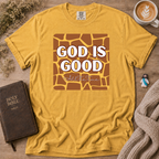 God Is Good Giraffe T-Shirt | Christian Faith Graphic Tee