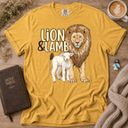 Lion&Lamb Logo T-Shirt | Christian Faith Graphic Tee