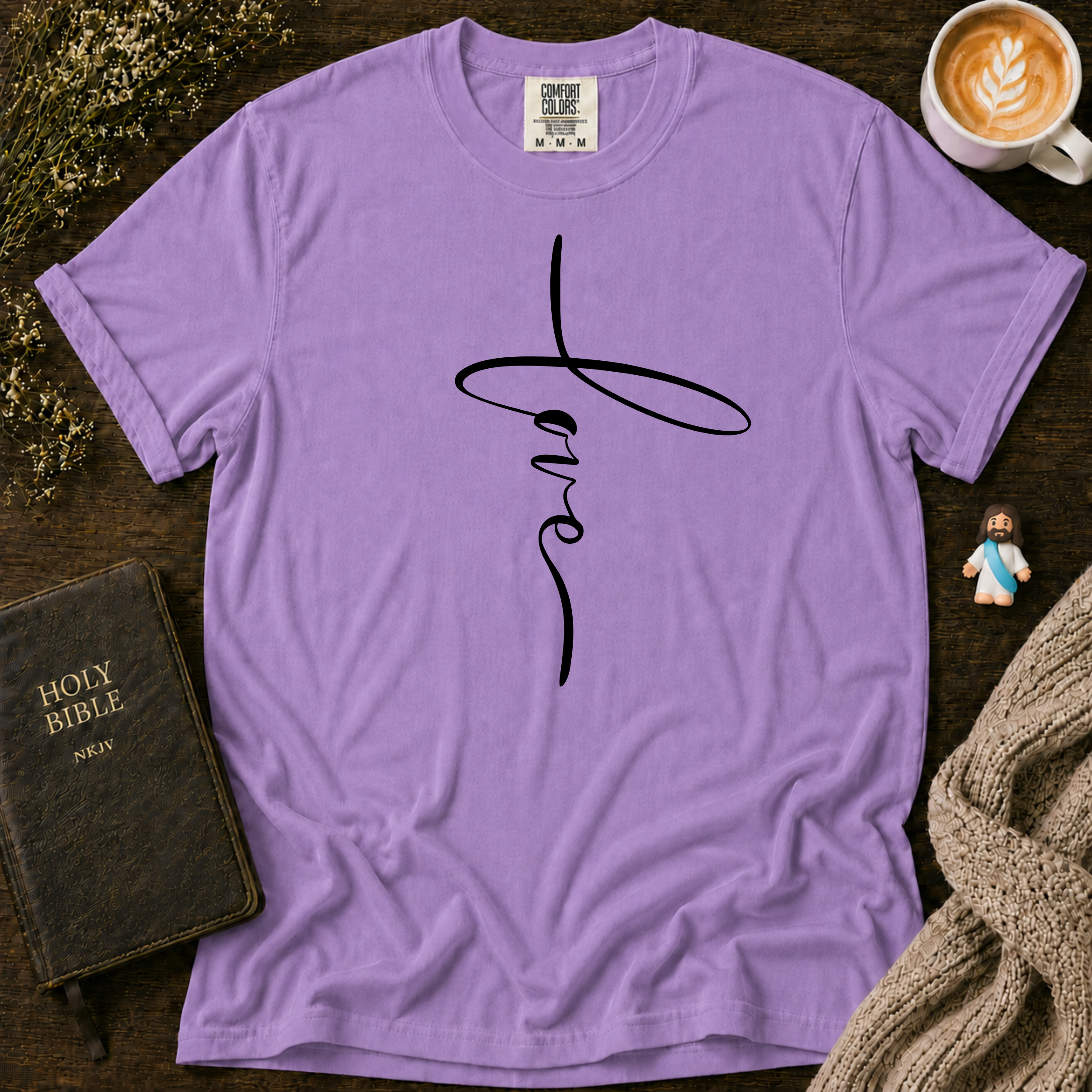 Love Cross T-Shirt | Christian Faith Graphic Tee