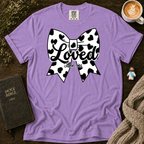 Cowgirl Polka Dot Bow T-Shirt | Christian Faith Graphic Tee