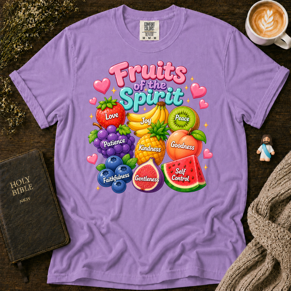 Fruits Of The Spirit T-Shirt | Christian Faith Graphic Tee
