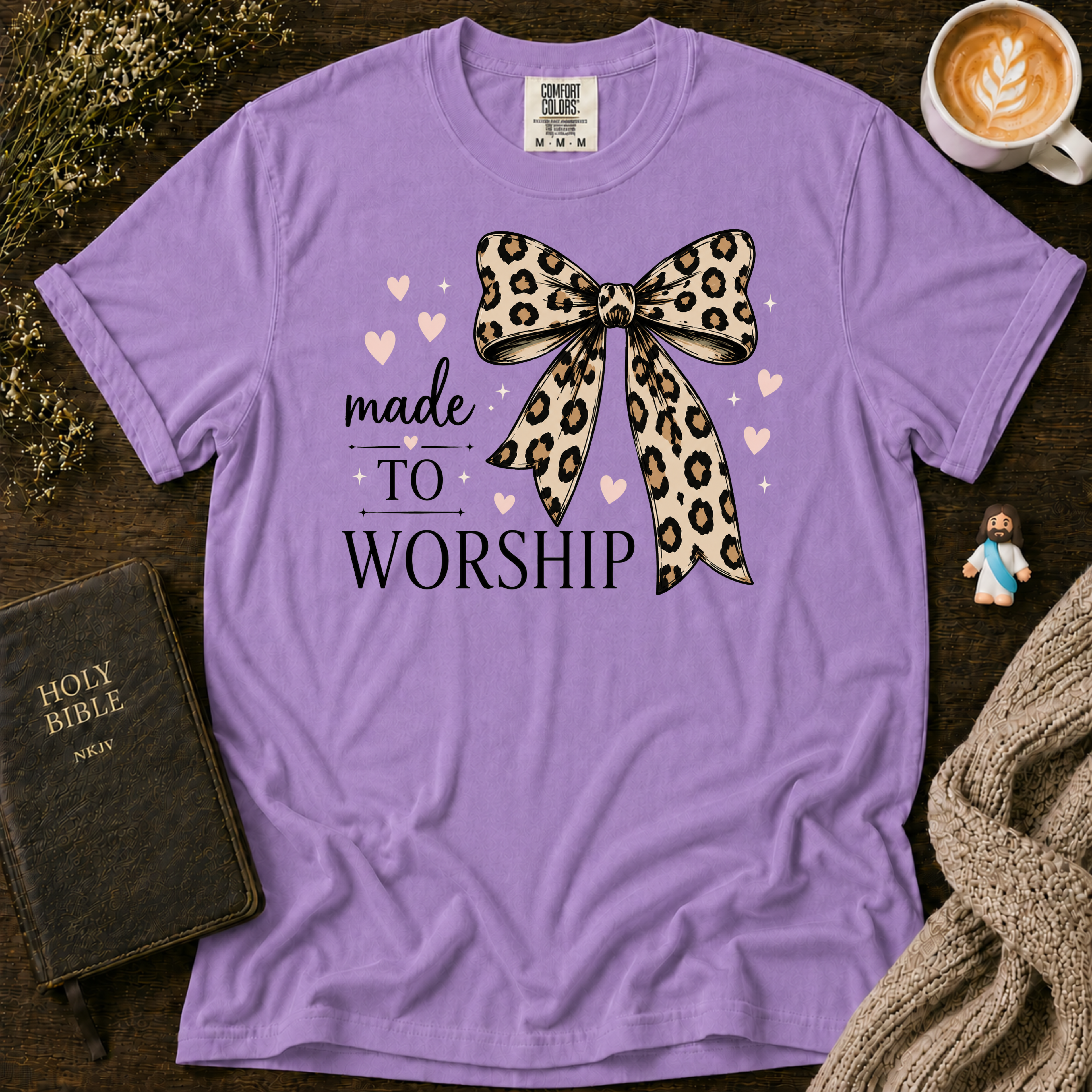 Made to Worship T-Shirt | Christian Faith Graphic Tee