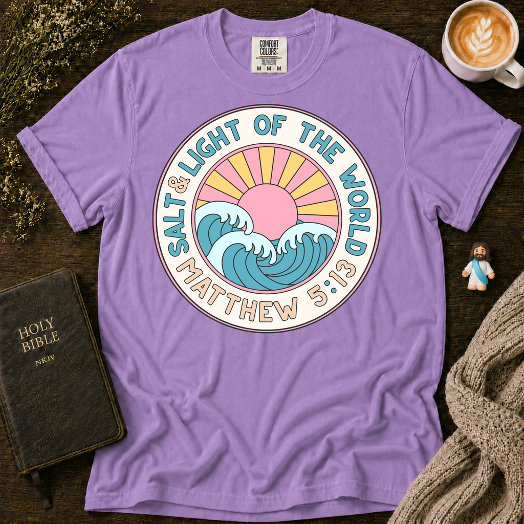 Salt & Light T-Shirt | Christian Faith Graphic Tee