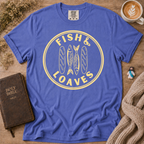 Fish & Loaves T-Shirt | Christian Faith Graphic Tee