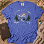 Faith Can Move Mountains T-Shirt | Christian Faith Graphic Tee