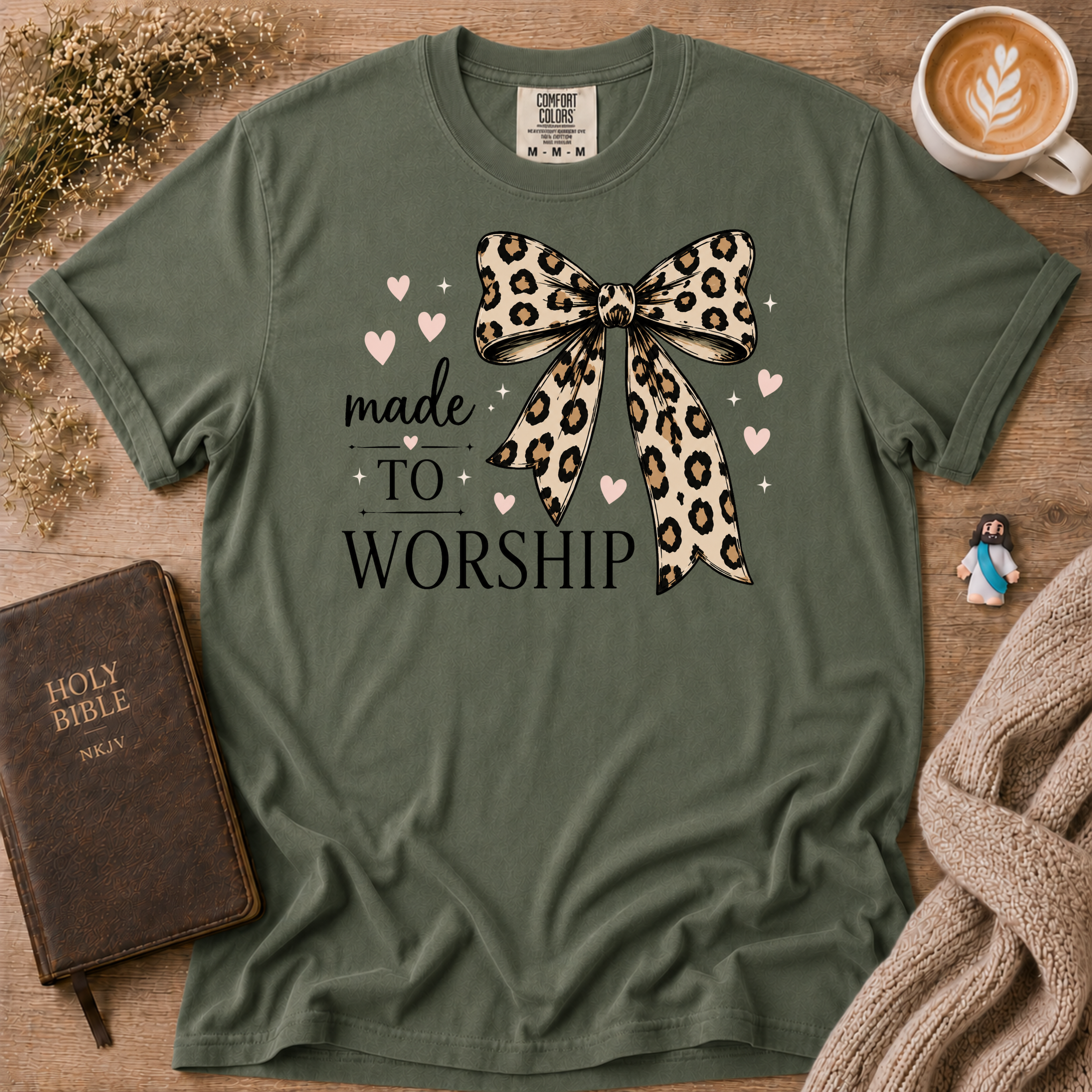 Made to Worship T-Shirt | Christian Faith Graphic Tee