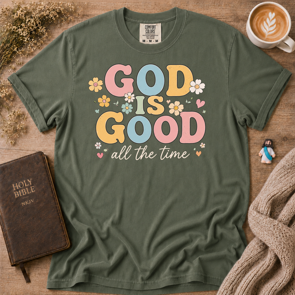 God Is Good T-Shirt | Christian Faith Graphic Tee