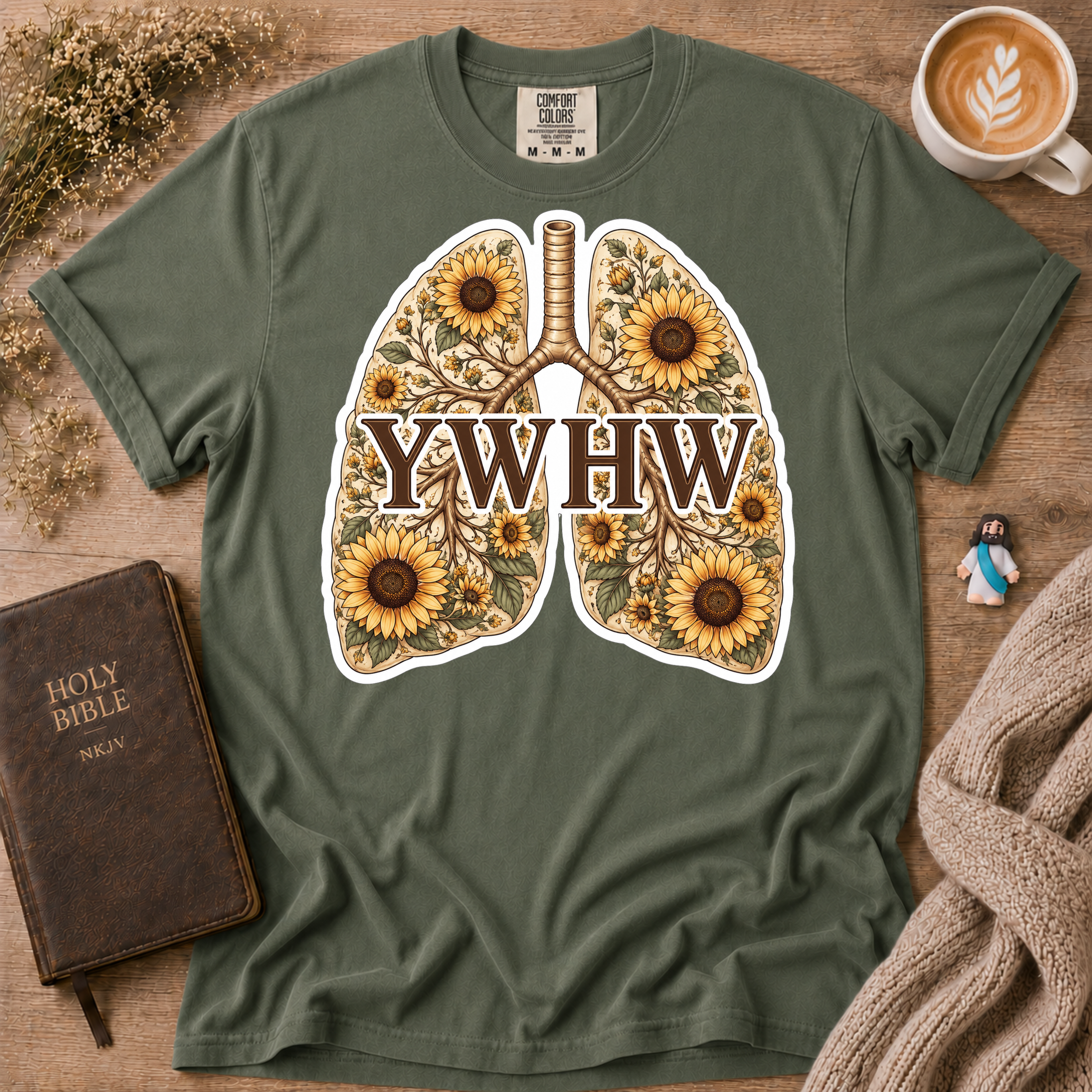 YHWH T-Shirt | Christian Faith Graphic Tee