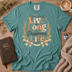 Job 5:26 Prosperous T-Shirt | Christian Faith Graphic Tee