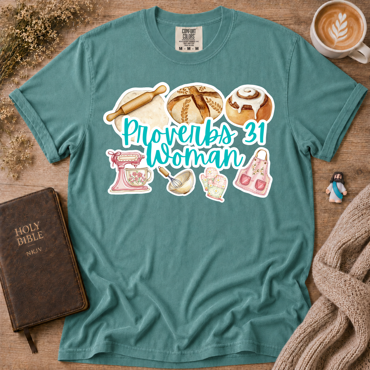 Proverbs 31 Woman T-Shirt | Christian Faith Graphic Tee