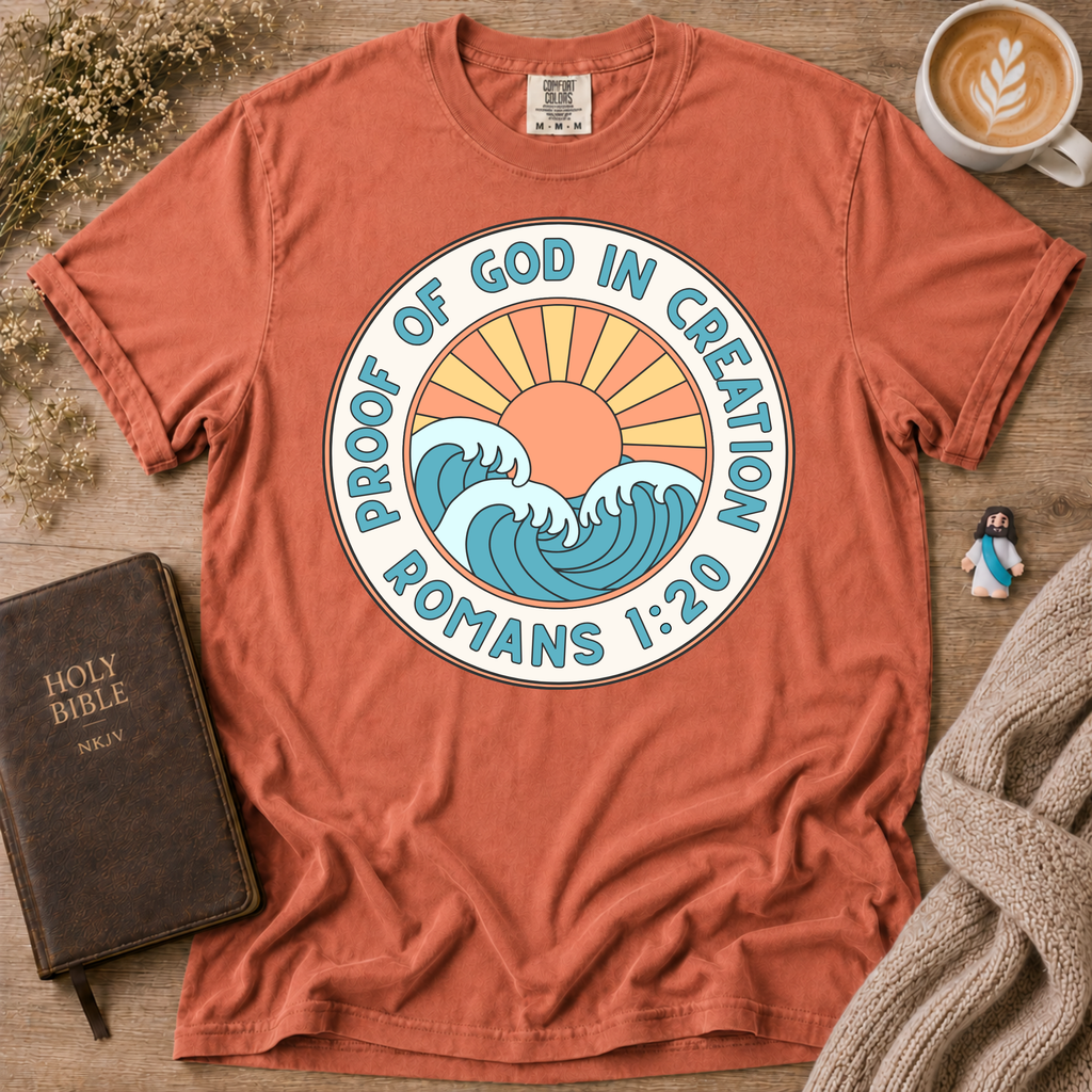 Proof Of God T-Shirt | Christian Faith Graphic Tee