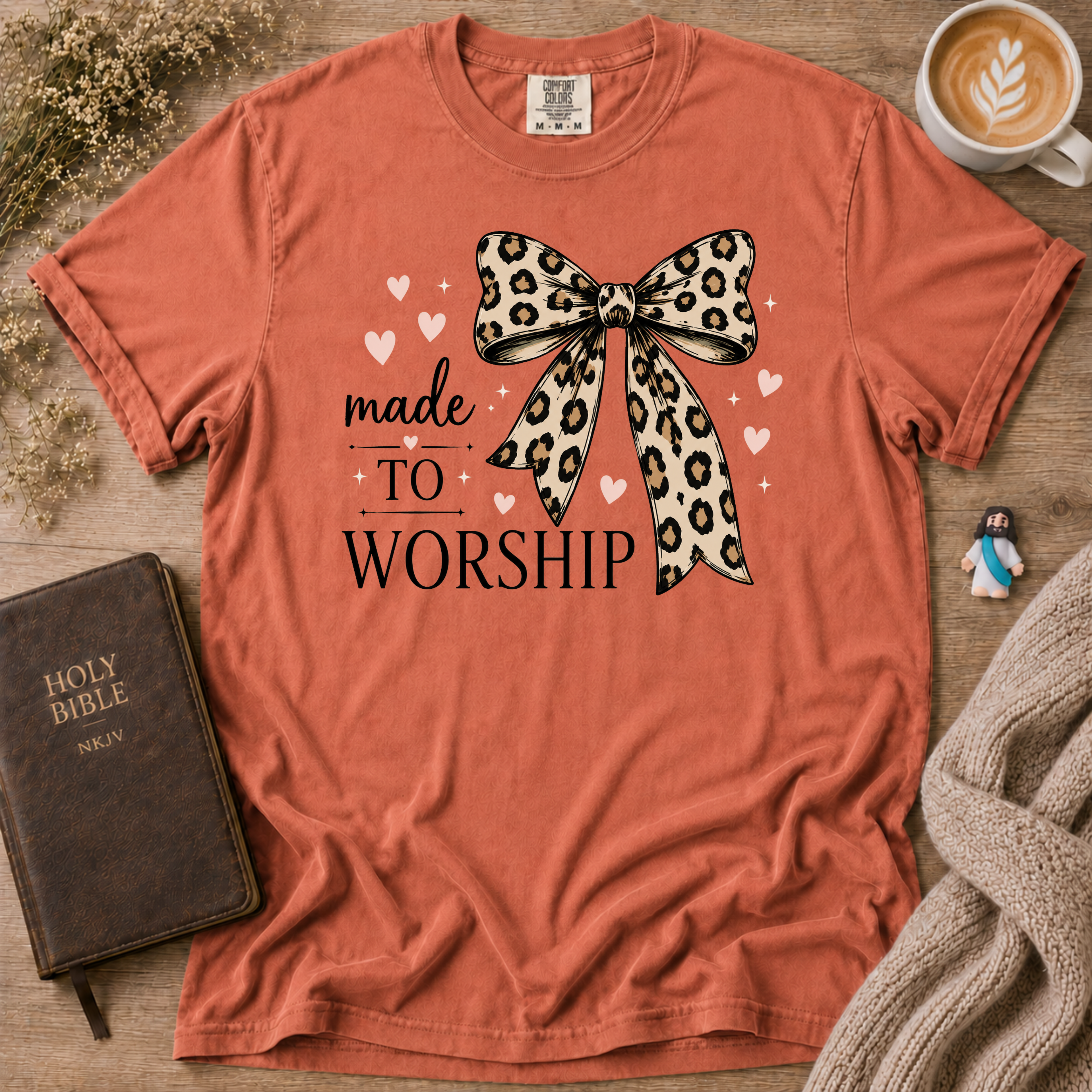 Made to Worship T-Shirt | Christian Faith Graphic Tee
