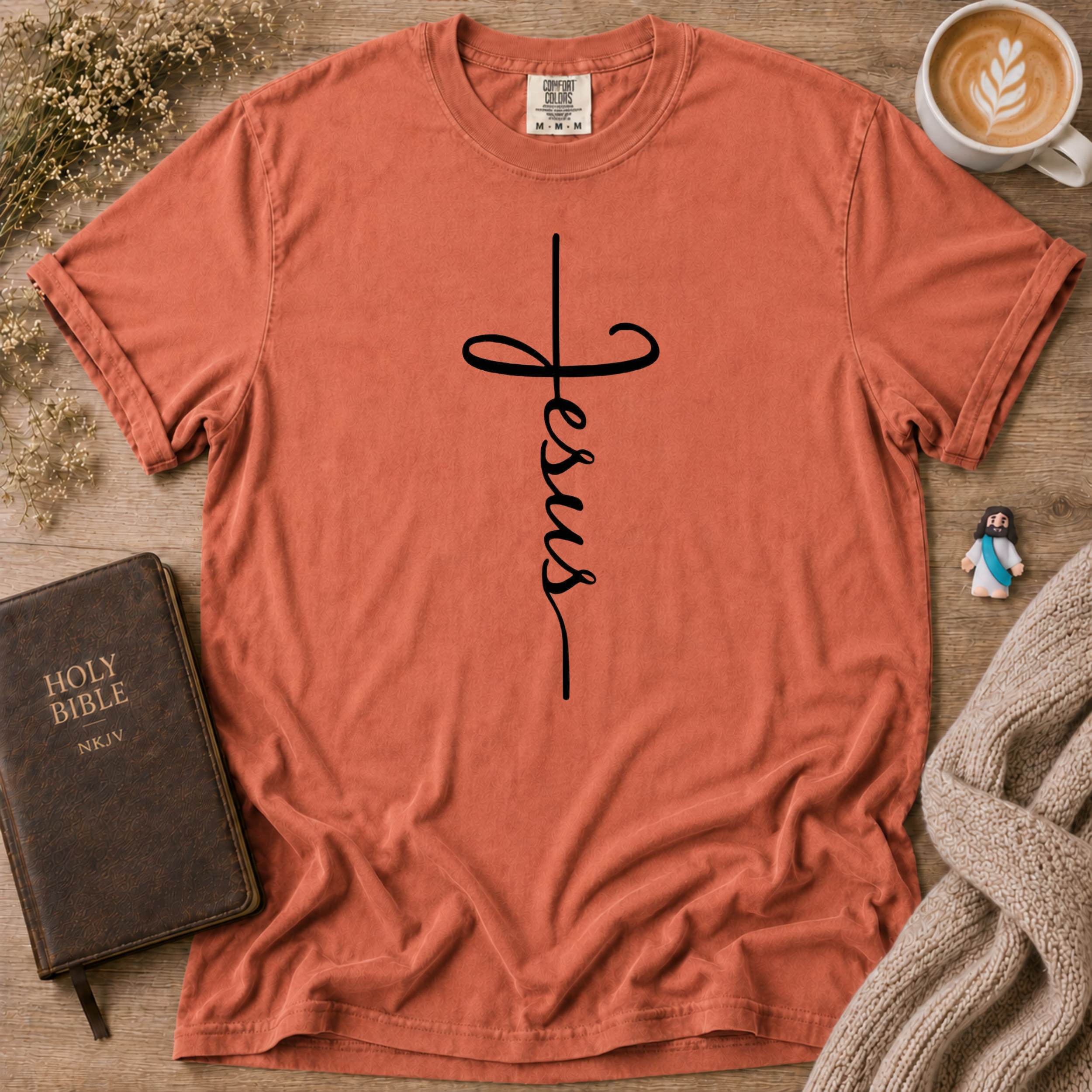 Jesus Cross T-Shirt | Christian Faith Graphic Tee