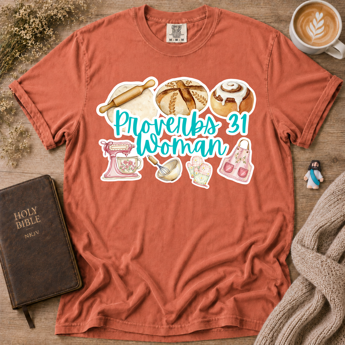 Proverbs 31 Woman T-Shirt | Christian Faith Graphic Tee