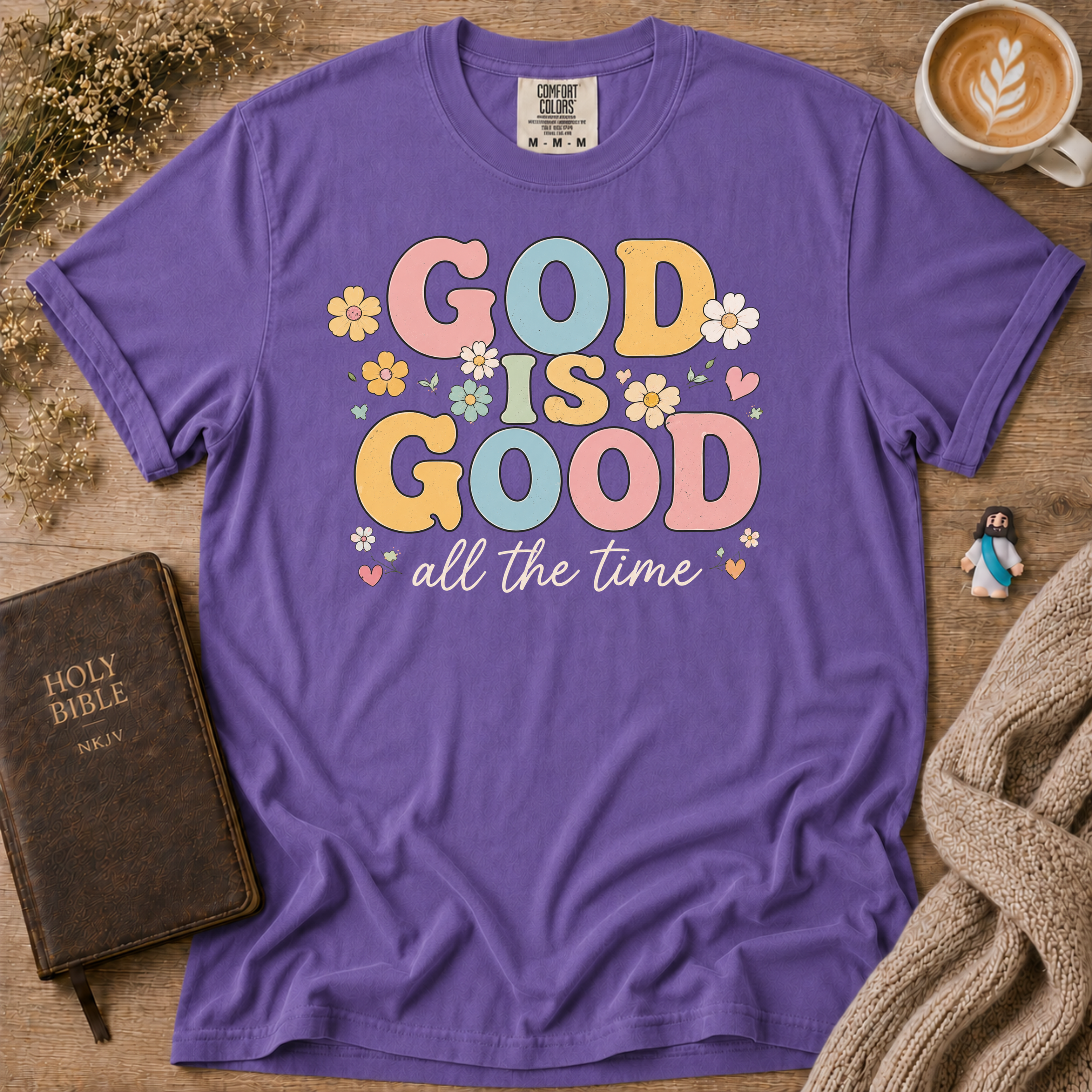 God Is Good T-Shirt | Christian Faith Graphic Tee