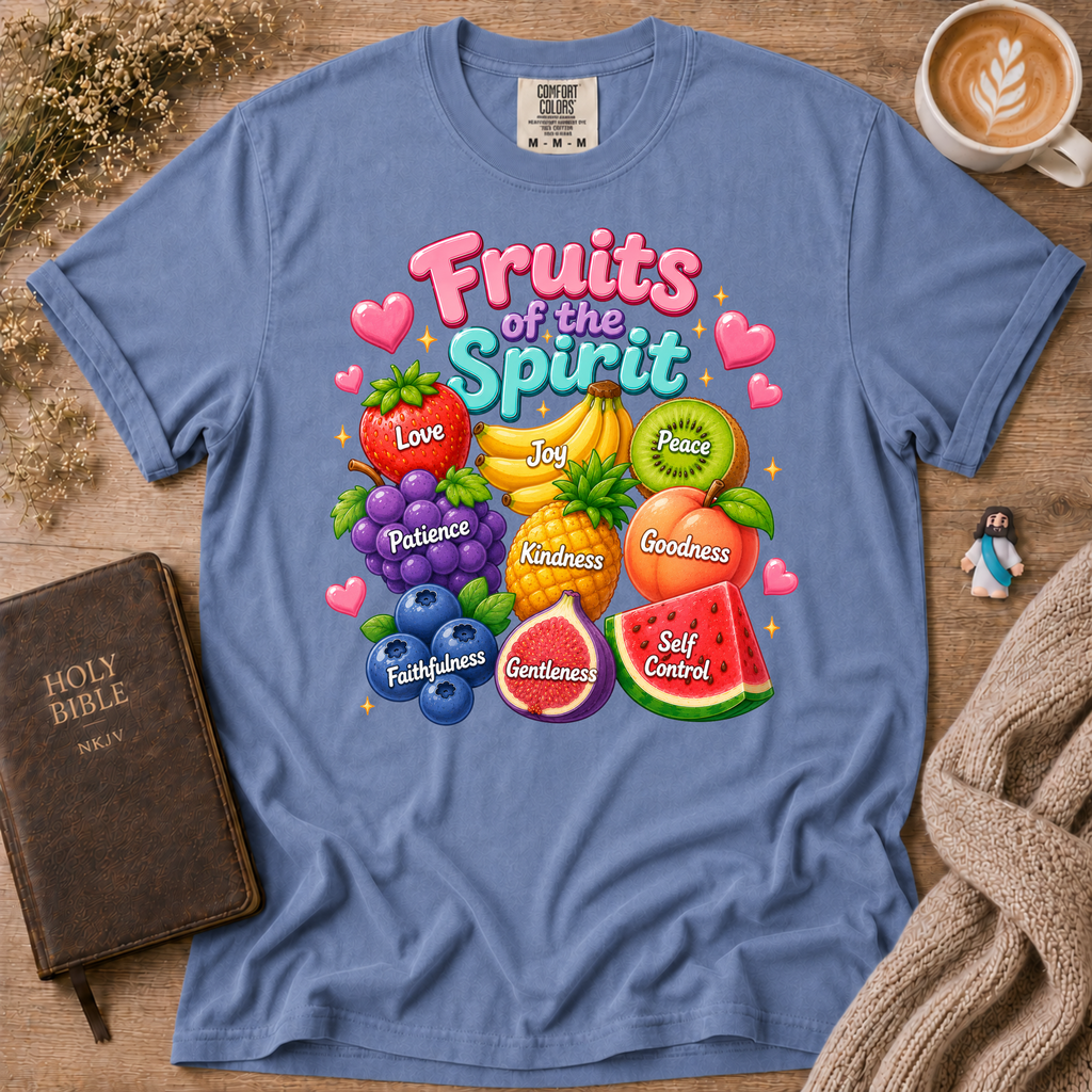 Fruits Of The Spirit T-Shirt | Christian Faith Graphic Tee
