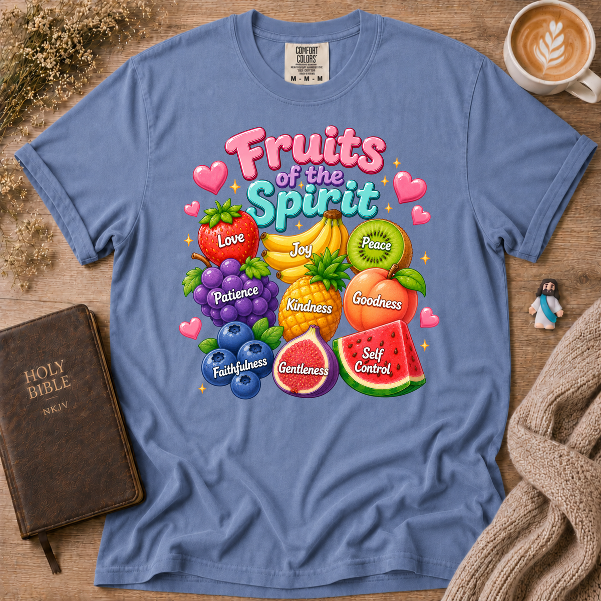 Fruits Of The Spirit T-Shirt | Christian Faith Graphic Tee