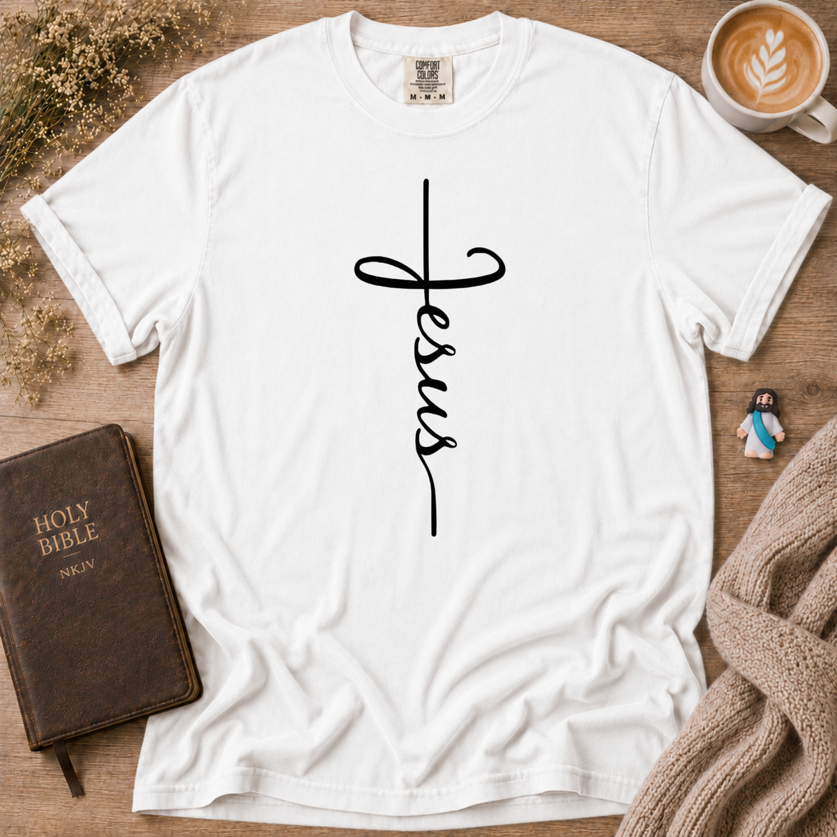 Jesus Cross T-Shirt | Christian Faith Graphic Tee