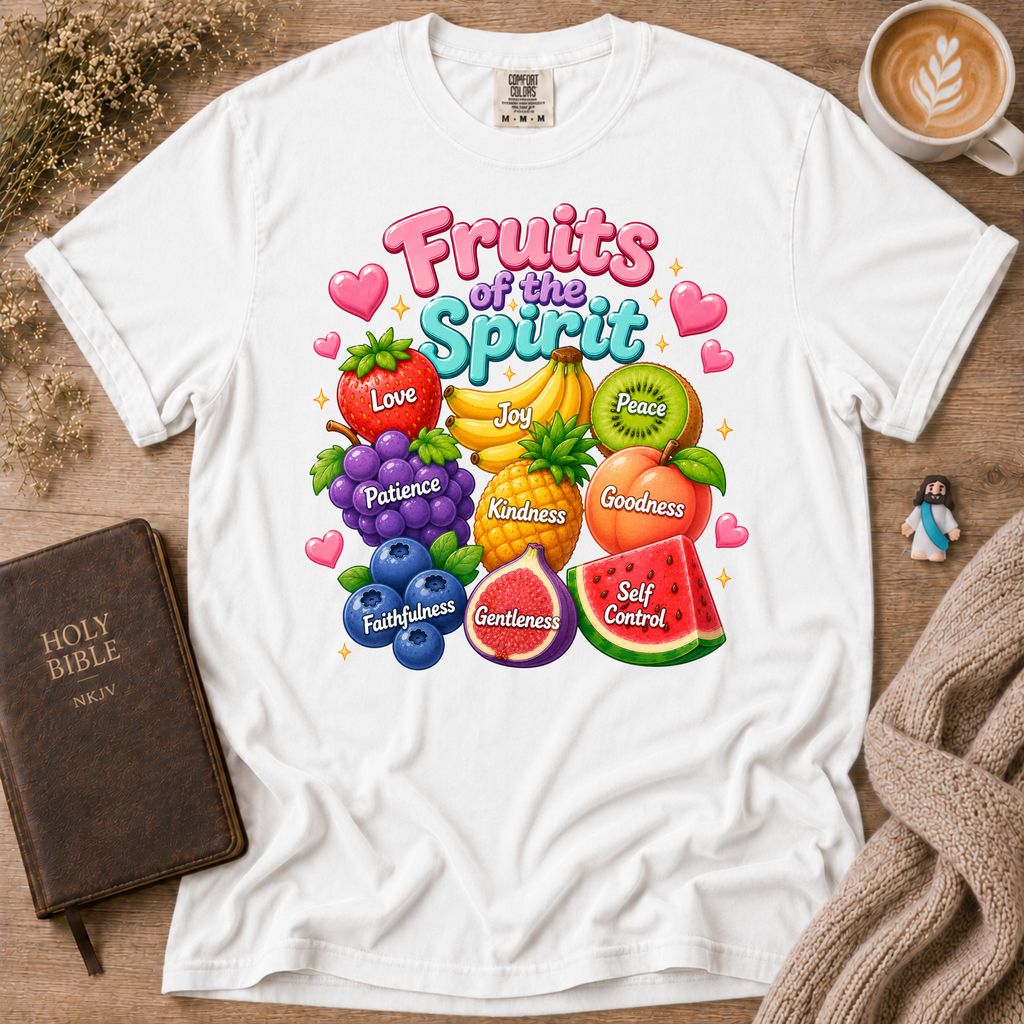 Fruits Of The Spirit T-Shirt | Christian Faith Graphic Tee