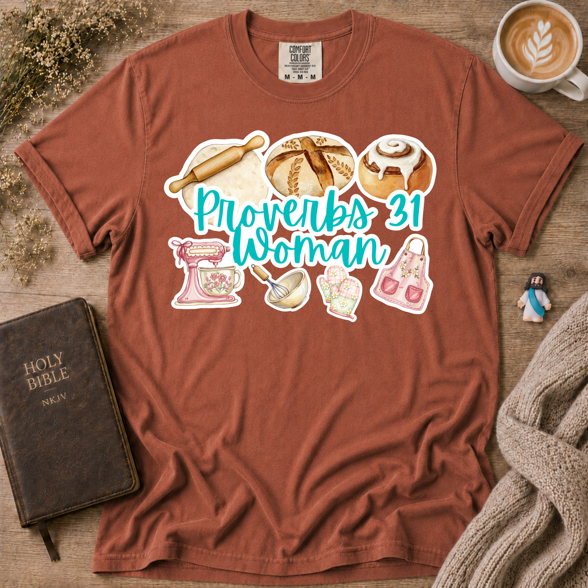 Proverbs 31 Woman T-Shirt | Christian Faith Graphic Tee